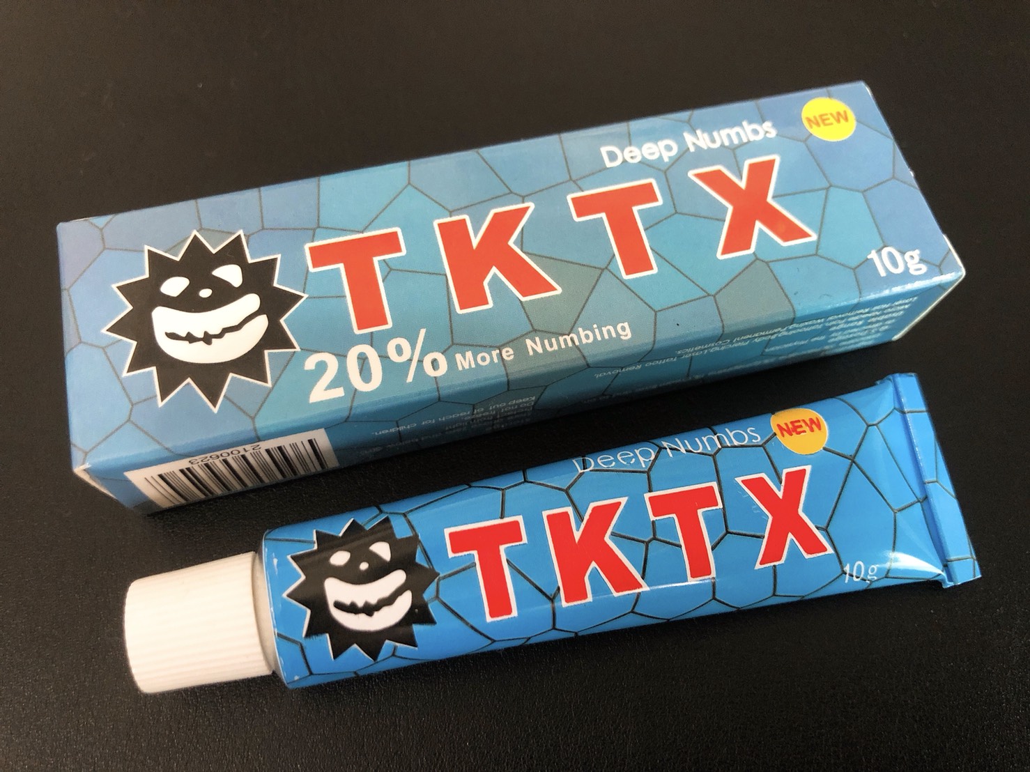 TKTXタトゥークリーム　20％　ブルー画像