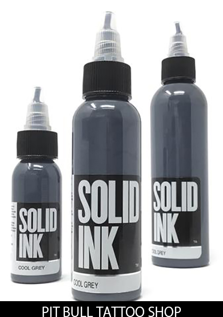 ソリッドインク タトゥーインク 1OZ/30ml SOLID INK COOL GREYの画像
