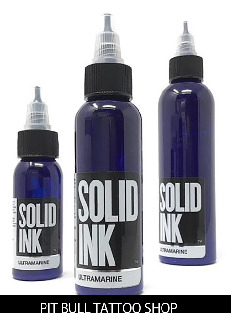 ソリッドインク タトゥーインク 1OZ/30ml SOLID INK ULTRAMARINEの画像