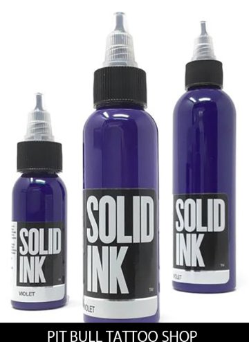 ソリッドインク タトゥーインク 1OZ/30ml SOLID INK VIOLET画像