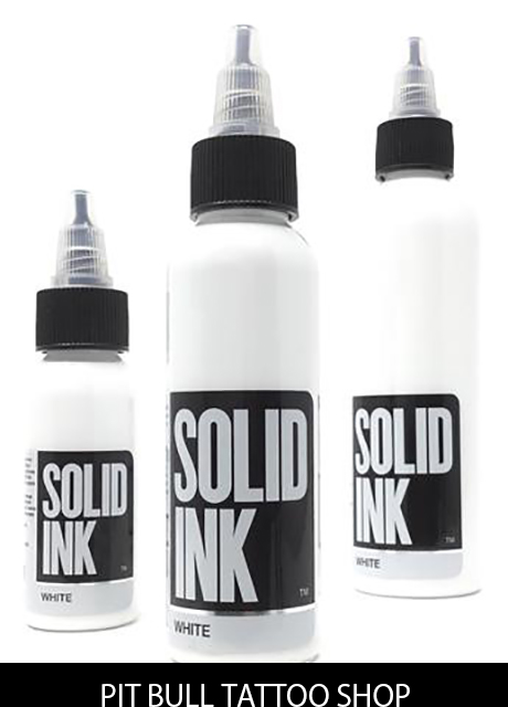 ソリッドインク タトゥーインク 1OZ/30ml SOLID INK WHITEの画像