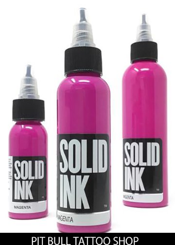 ソリッドインク タトゥーインク 1OZ/30ml SOLID INK MAGENTA画像