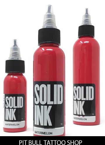 ソリッドインク タトゥーインク 1OZ/30ml SOLID INK WATERMELON画像