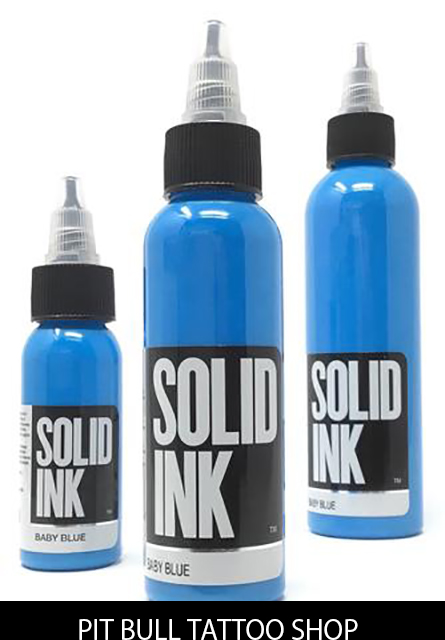 ソリッドインク タトゥーインク 1OZ/30ml SOLID INK BABY BLUEの画像
