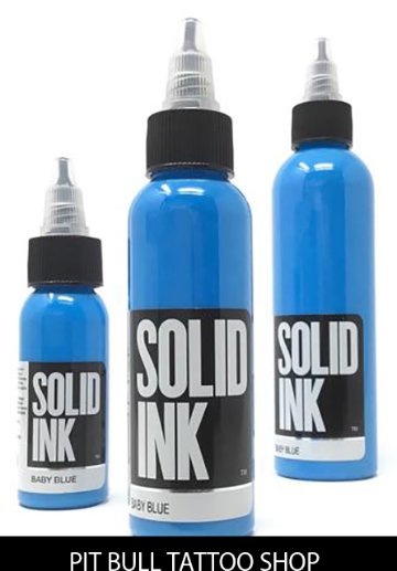 ソリッドインク タトゥーインク 1OZ/30ml SOLID INK BABY BLUE画像