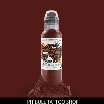 ワールドフェイマス タトゥーインク 1OZ/30ml　WORLD FAMOUS　TATTOO INK RED SQUARE画像