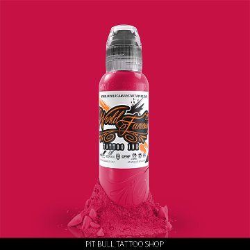 ワールドフェイマス タトゥーインク 1OZ/30ml　WORLD FAMOUS　TATTOO INK PINK FLOYDの画像