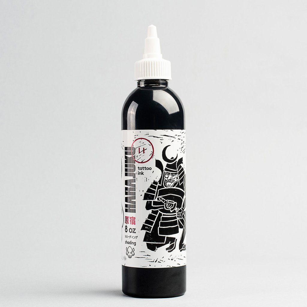 ラディアントインク タトゥーインク 原宿 シェーディング ブラック　8OZ/236ml RADIANT INK　HARAJUKU Shadingの画像