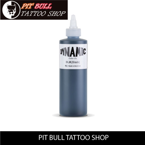 ダイナミック タトゥーインク ブラック 8OZ/245ml DYNAMIC TATTOO INK BLACK｜PIT BULL タトゥーショップ