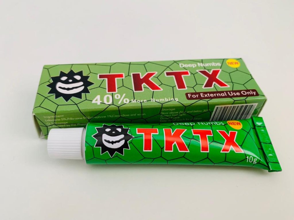 TKTXタトゥークリーム　40％　グリーン の画像