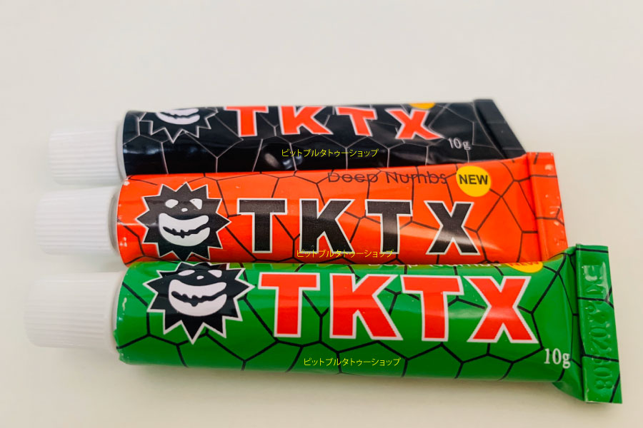 TKTX使い比べ3本セット グリーン・レッド・ブラックの画像