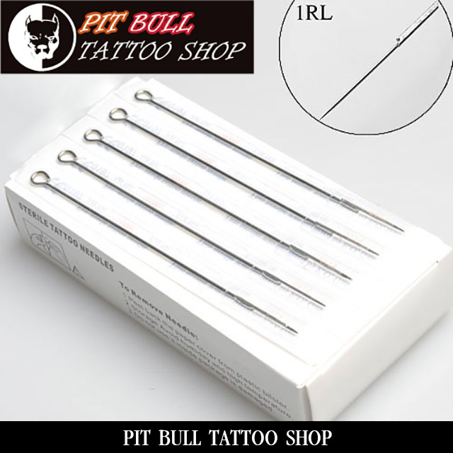 1ラウンドライナーニードル　50本セット　1 ROUND LINER TATTOO NEEDLES 50PCS画像