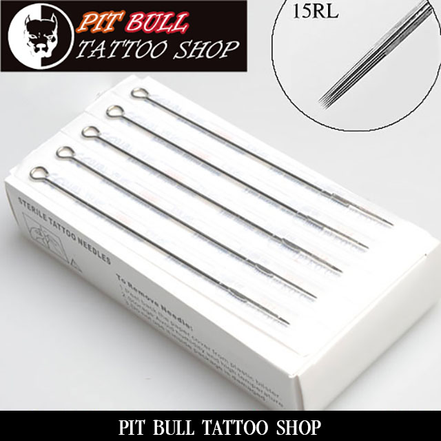 15ラウンドライナーニードル　50本セット　15 ROUND LINER TATTOO NEEDLES 50PCSの画像