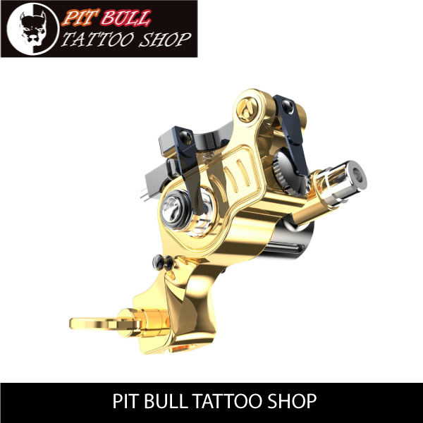 エクストリーム　EX-2 ロータリータトゥーマシン　ゴールド｜PIT BULL タトゥーショップ