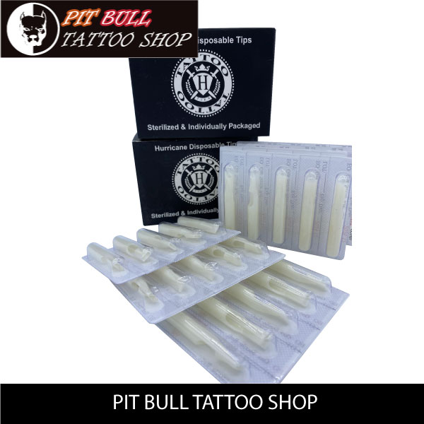 ラウンドライナー　RL プラスチック　チップ　50本セット　DISPOSABLE PLASTIC NOZZLE TATTOO NEEDLE TIPSの画像