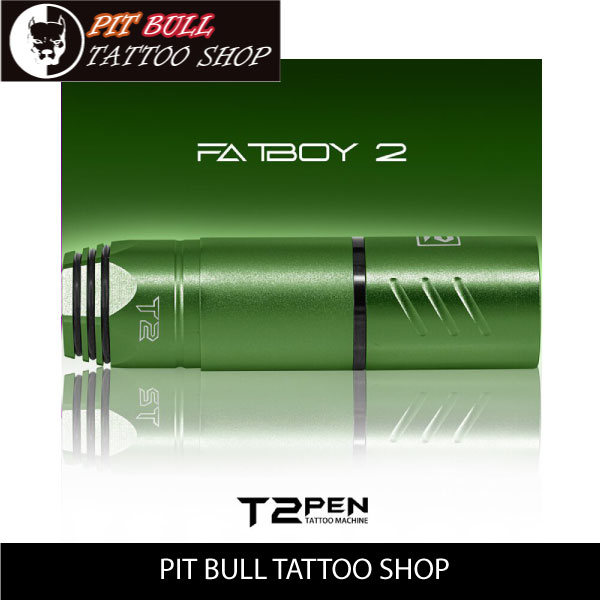 T2 ファットボーイ2　ワイヤレスペン型タトゥーマシン　カラー6色あり｜PIT BULL タトゥーショップ