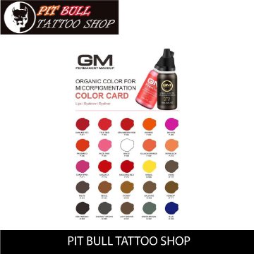 GM アートメイク用インク（アイブロウ） カラー複数あり　15ml画像