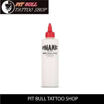 ダイナミック タトゥーインク ヘビーホワイト　8OZ/245ml　 DYNAMIC TATTOO INK　HEAVY WHITE画像