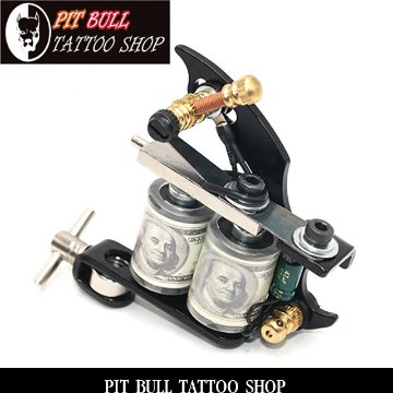 シルバー　ピュア　クーパー　10ラップ　タトゥーマシン　コイル式　SILVER PURE COPPER 10 WRAP COILS TATTOO MACHINE画像