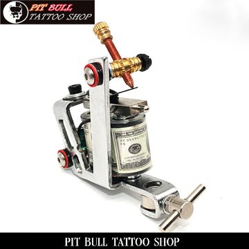 シルバー　ピュア　クーパー　10ラップ　タトゥーマシン　コイル式　SILVER PURE COPPER 10 WRAP COILS TATTOO MACHINE画像