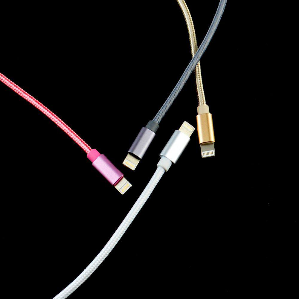 Lightning ケーブル ライトニング iPhone ipad充電ケーブル 色と長さが選べる メール便なら送料無料画像