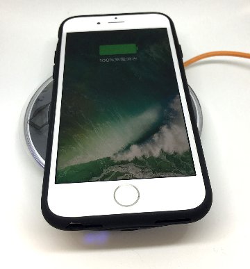 WELUV iPhone6 Plus,6s Plus,7Plus モバイルバッテリー内蔵ケース Qiワイヤレス充電対応 2400mAh  メール便なら送料無料画像