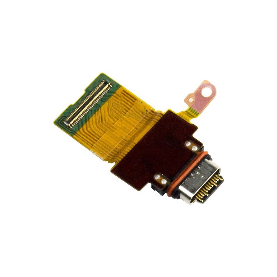 XperiaXZ2Compact ドックコネクター Type-C USB充電口 修理用部品 交換用パーツ エクスぺリアXZ2コンパクト SONY SO-05K メール便なら送料無料画像