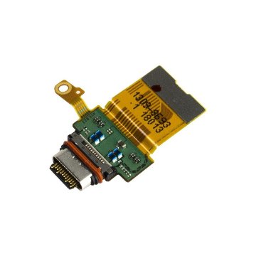 XperiaXZ2Compact ドックコネクター Type-C USB充電口 修理用部品 交換用パーツ エクスぺリアXZ2コンパクト SONY SO-05K メール便なら送料無料画像