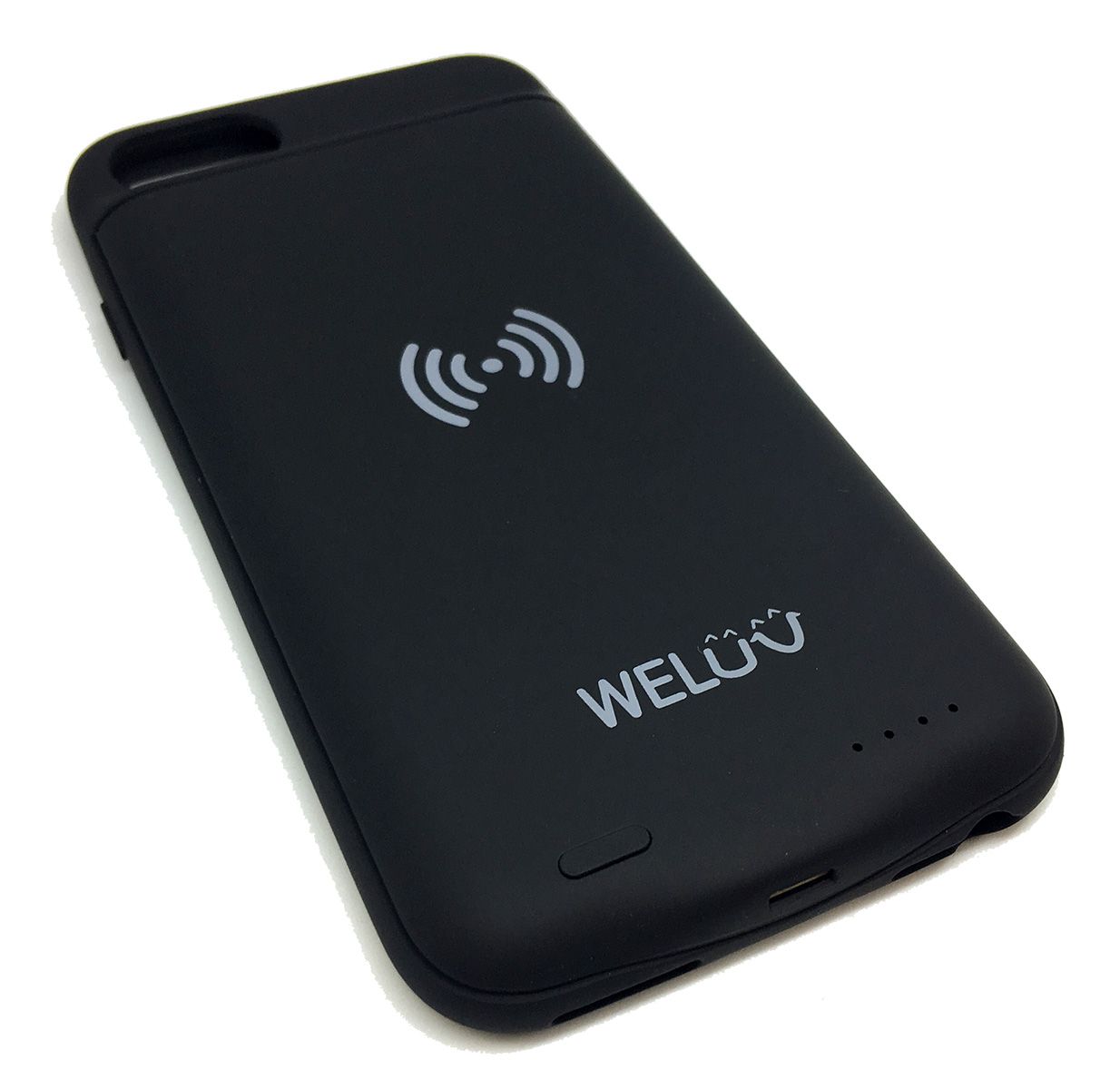 iPhone6 6s 7 モバイルバッテリー内蔵ケース Qiワイヤレス充電対応 2400mAh