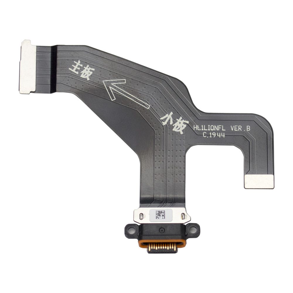 Huawei Mate30Pro 5G ドックコネクターフレックスケーブル USB Type-C充電口 ファーウェイメイト30プロ 修理交換用部品 メール便なら送料無料画像
