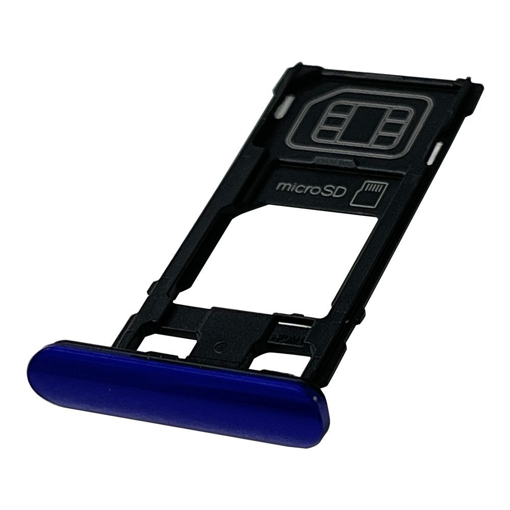 Xperia1 Simトレー microSD カードスロット マイクロSD シムトレイ 修理用部品 交換用パーツ エクスペリア1 SO-03L SOV40 802SO メール便なら送料無料画像