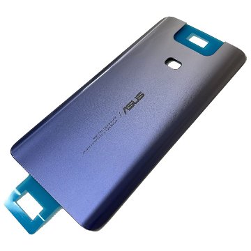 ZenFone6 バックパネル 背面ガラス リアパネル バックプレート ヒビ割れ 修理部品 交換用パーツ ゼンフォン6 ZS630KL メール便なら送料無料画像