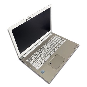 中古ノートパソコン TOSHIBA dynabook 15.6インチ AZ65/GG Windows10 64bit Intel i7-8550U 新品SSD 512GB 8GB Webカメラ画像