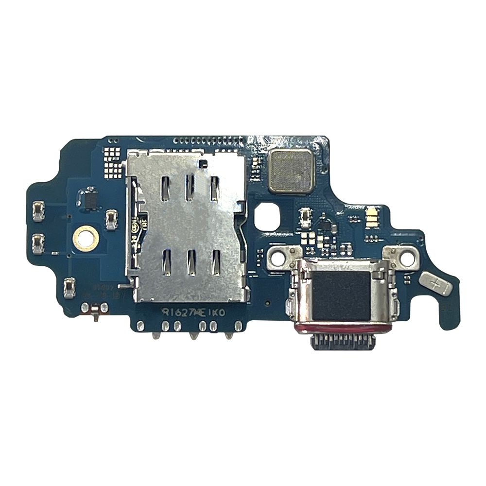 Galaxy S21 Ultra ドックコネクター USB Type-C 充電口 マイク Simカードスロット 修理用部品 交換用パーツ ギャラクシーS21ウルトラ SC-52B メール便なら送料無料画像