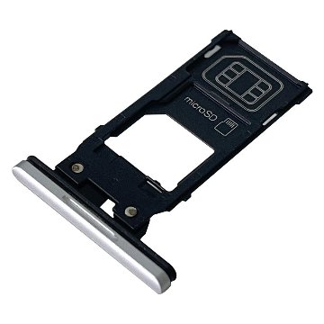 XperiaXZ3 Simトレー microSD カードスロット マイクロSD シムトレイ 修理用部品 交換用パーツ エクスペリア1マークツー SO-01L SOV39 801SO メール便なら送料無画像