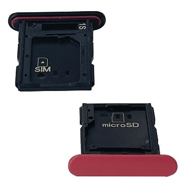 Xperia10 III Simトレー microSD カードスロット マイクロSD シムトレイ 修理用部品 交換用パーツ エクスペリア10マークスリー SOG04 A102SO SO-52B画像