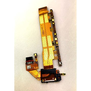 XperiaZ4 ドックコネクター 電源ボタン ボリューム カメラボタン Micro USB充電口 修理用部品 交換用パーツ エクスぺリアZ4 SONY SOV31 SO-03G 402SO画像