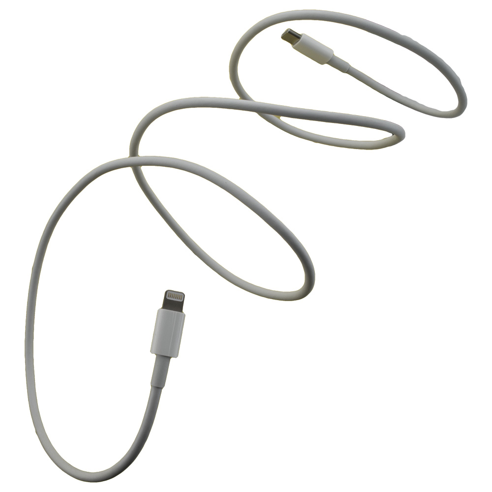 USB-C Lightning 充電ケーブル タイプC ライトニング 急速充電 1ｍ iPad iPhone アイパッド アイフォン 簡易パッケージバルク品画像