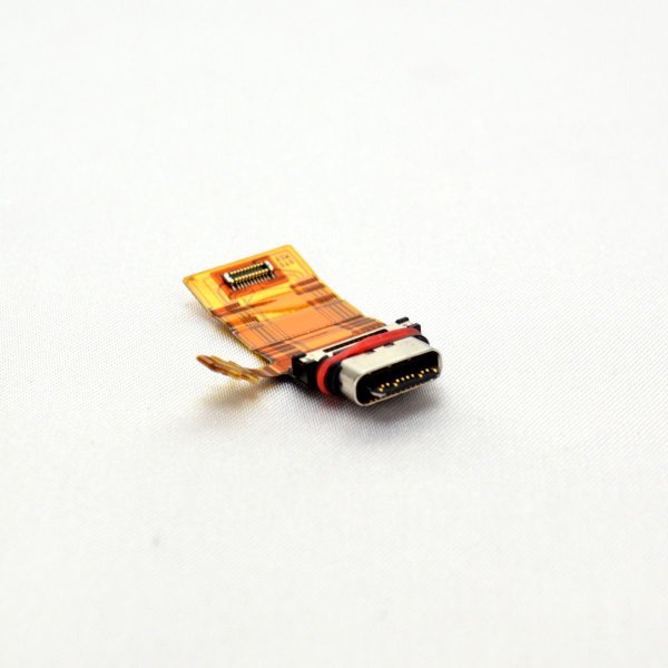 XperiaXZ1 ドックコネクター Type-C USB充電口 修理用部品 交換用パーツ エクスぺリアXZ1 SONY SO-01K SOV36 メール便なら送料無料画像