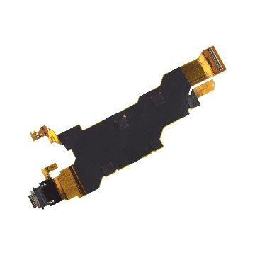 XperiaXZ2 ドックコネクター Type-C USB充電口 修理用部品 交換用パーツ エクスぺリアXZ2 SONY SO-03K SOV37 702SO メール便なら送料無料画像