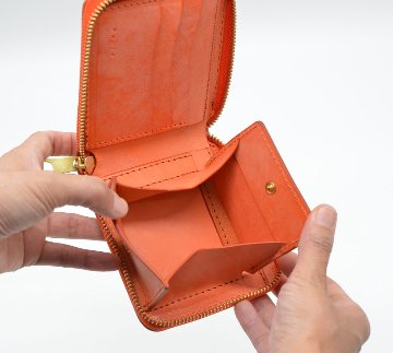 二つ折りファスナー財布（S4）画像
