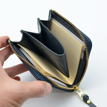 L字ファスナーミニ財布（S6）画像