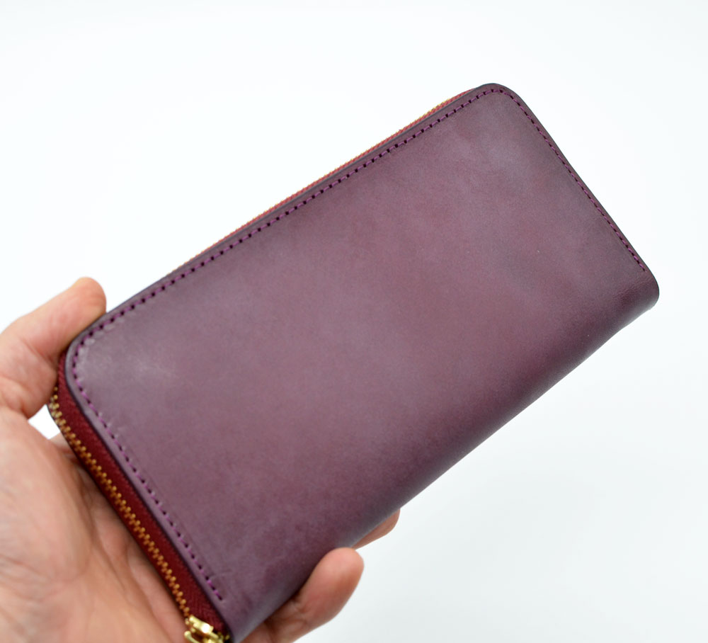 ポケット追加　小銭が見やすいファスナー財布（F2）の画像