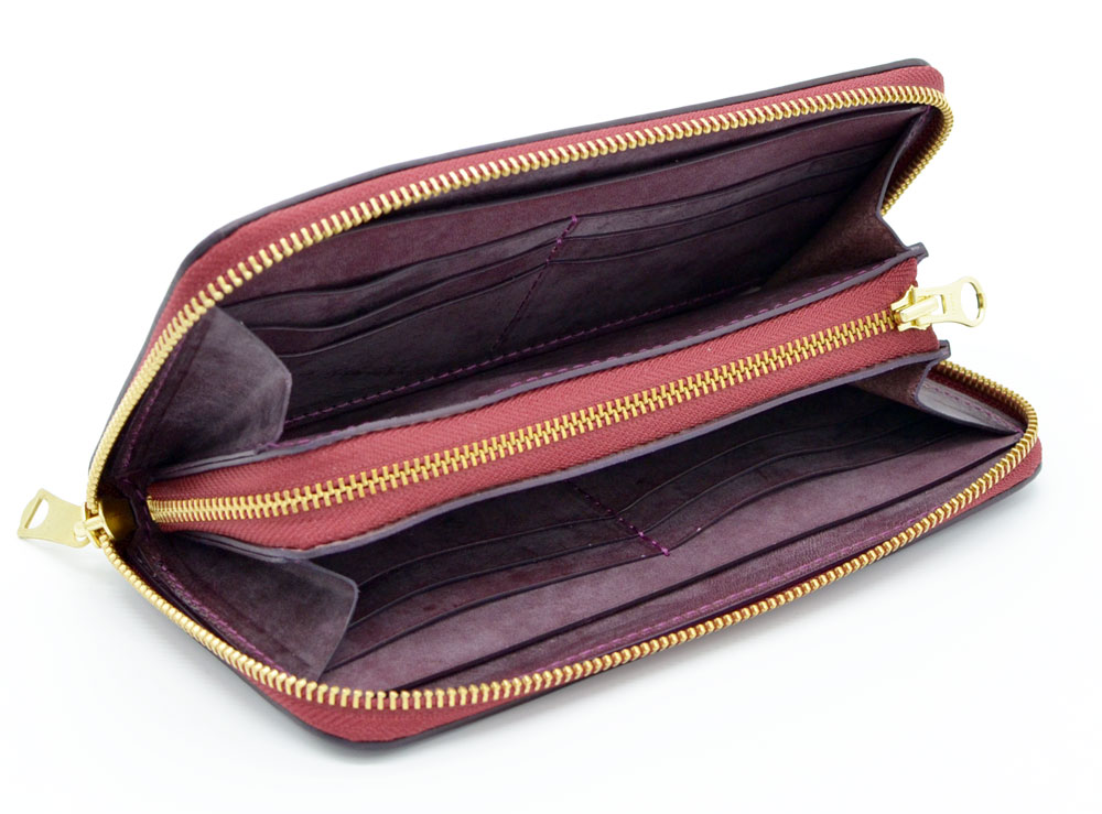 ポケット追加　小銭が見やすいファスナー財布（F2）の画像