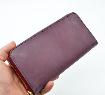 ポケット追加　小銭が見やすいファスナー財布（F2）の画像