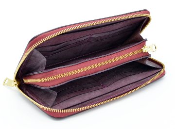 ポケット追加　小銭が見やすいファスナー財布（F2）の画像