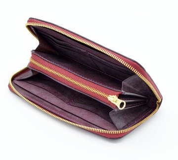 ポケット追加　小銭が見やすいファスナー財布（F2）の画像