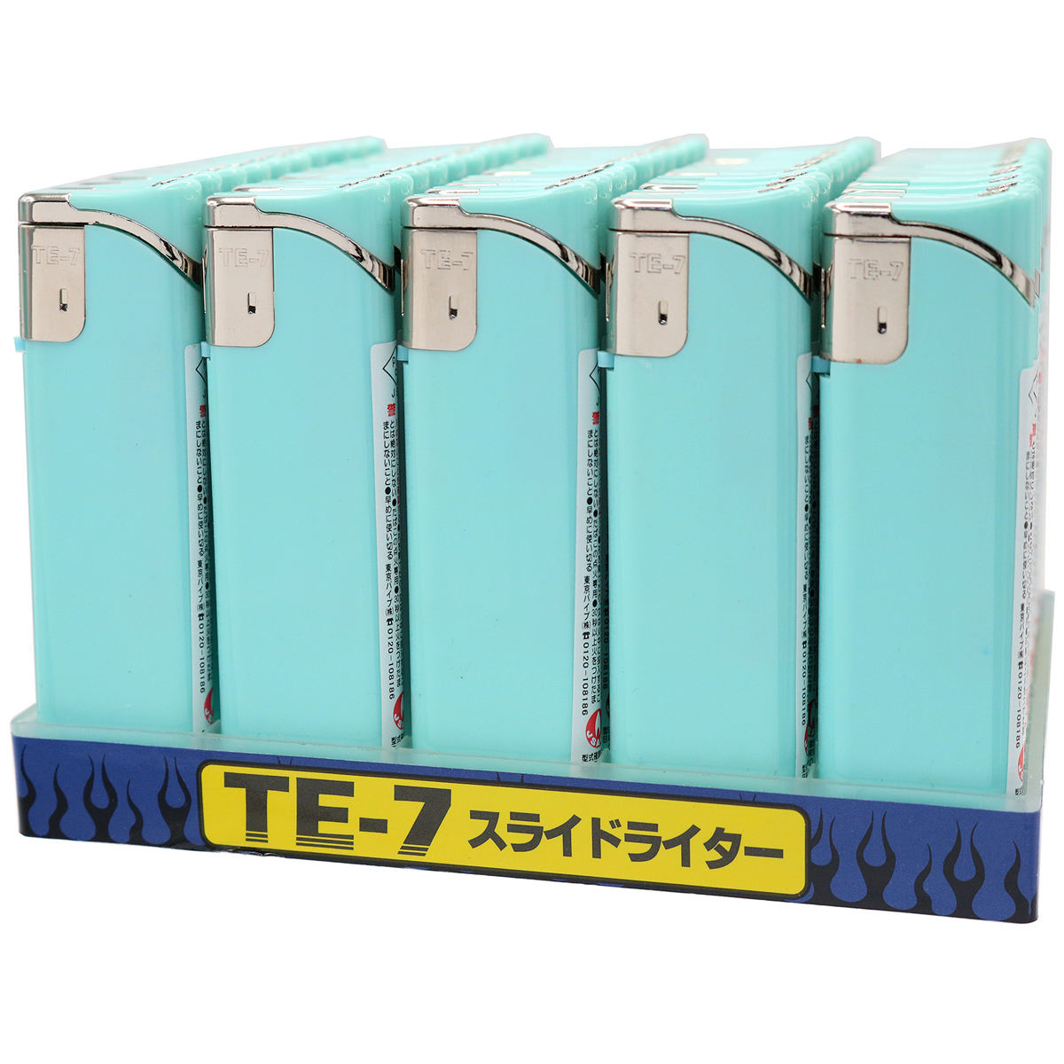 TE7スライド電子ライター ミントの画像