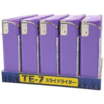 TE7スライド電子ライター パープルの画像