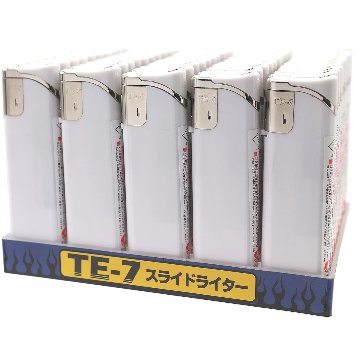 TE7スライド電子ライター ホワイトの画像